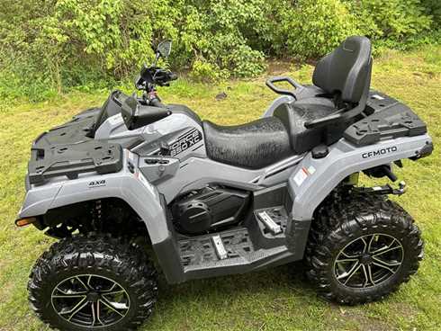 Grå fyrhjuling CF Moto CForce 850 XC stulen norr om Norra Rörum, Höör