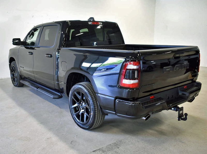 Svart RAM 1500 Crew Cab Laramie Night Edition stulen i Bara öster om Malmö