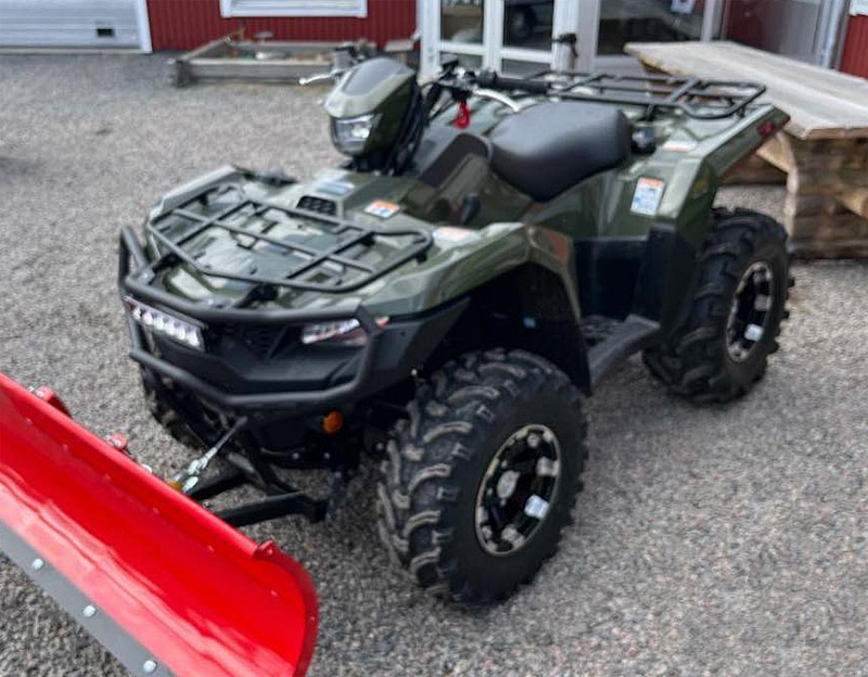 Fyrhjuling Suzuki LT-A 750 XP King Quad stulen i Grundträsk 10 mil nordväst om Skellefteå