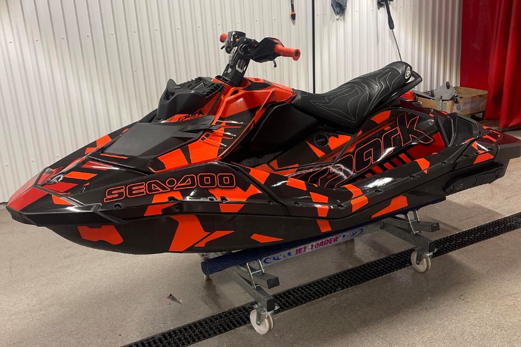 Sea Doo Spark Trixx stulen i Hässelby, Stockholm 