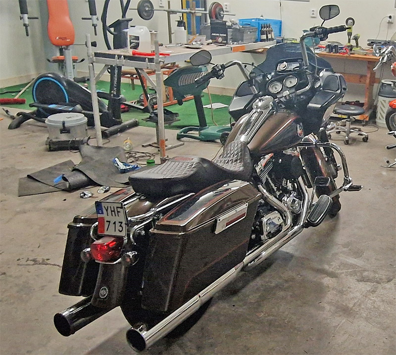 Harley Davidson Road Glide och Harley Davidson Softail Springer stulna i Tanumshede