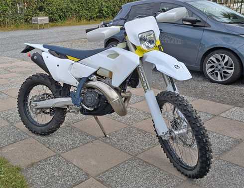 Husqvarna TE 250 stulen i Åkersberga