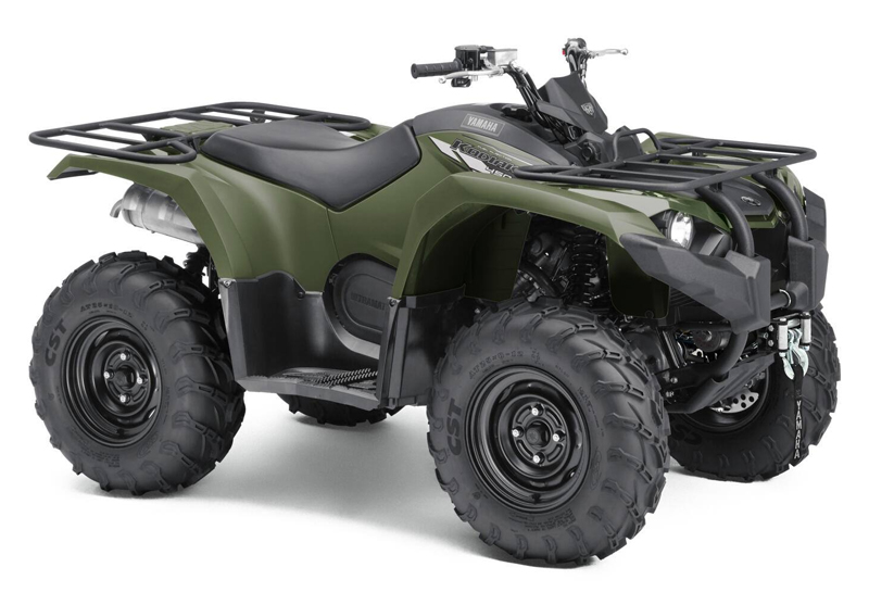 Grön fyrhjuling Yamaha YFM 700 Kodiak stulen på en hästgård väster om Löberöd