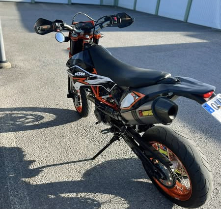 KTM 690 SMC-R stulen i Johanneshov, Stockholm