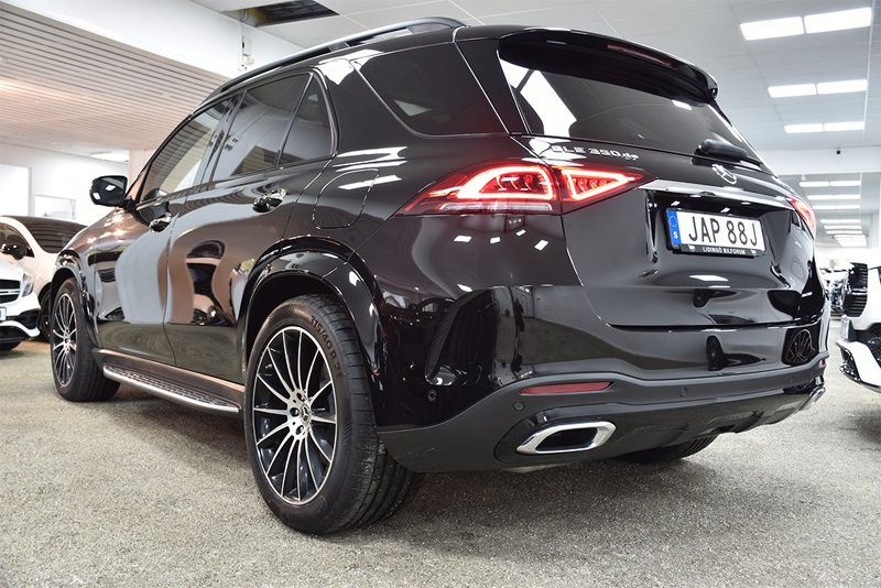 Svart Mercedes Benz GLE 350 DE 4-Matic stulen i Vällingby, Stockholm