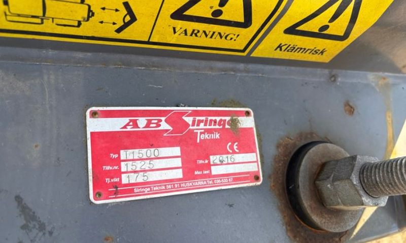 Redskapsbärare Wille 265 stulen i Sundbyberg