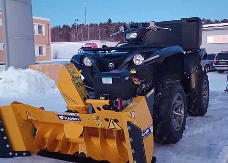 Fyrhjuling Yamaha YFM 700 Grizzly EPS stulen i Södra Prästholm norr om Råneå