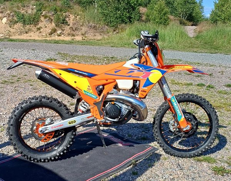 KTM 300 EXC Hard Enduro stulen i Yngsjö söder om Åhus