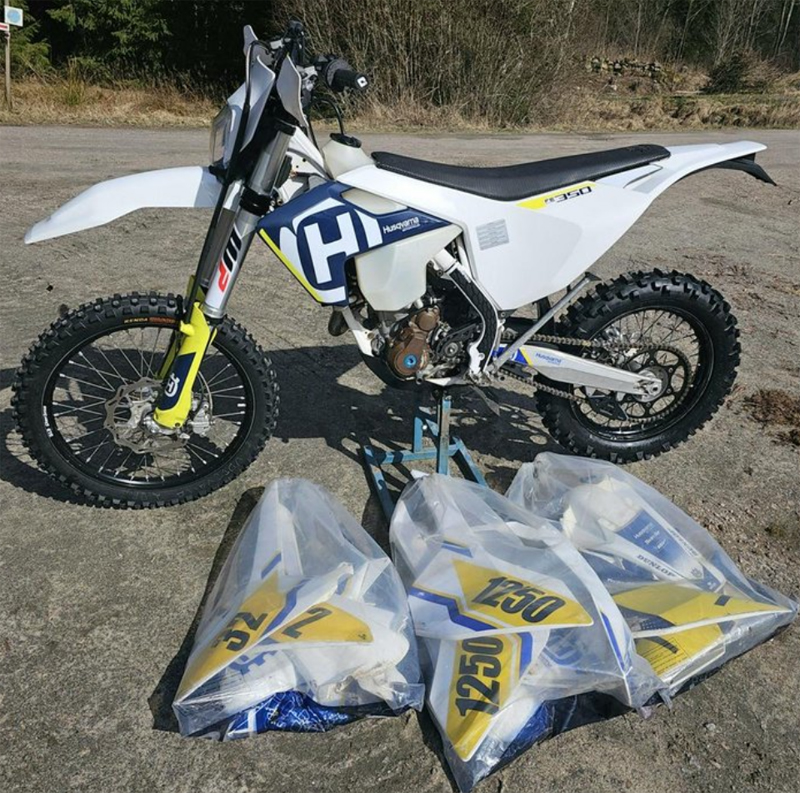 Husqvarna FE 350 stulen i Kungsbacka