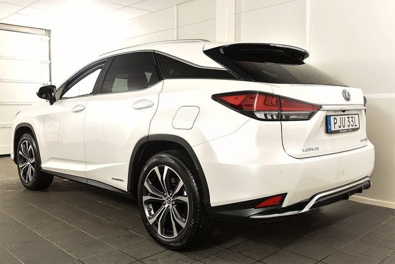 Vit Lexus RX 450H AWD Executive stulen i Hammarbyhöjden, Stockholm