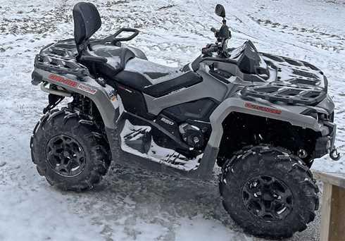 Can Am Outlander 650 MAX PRO stulen i Degerträsk nordost om Jörn