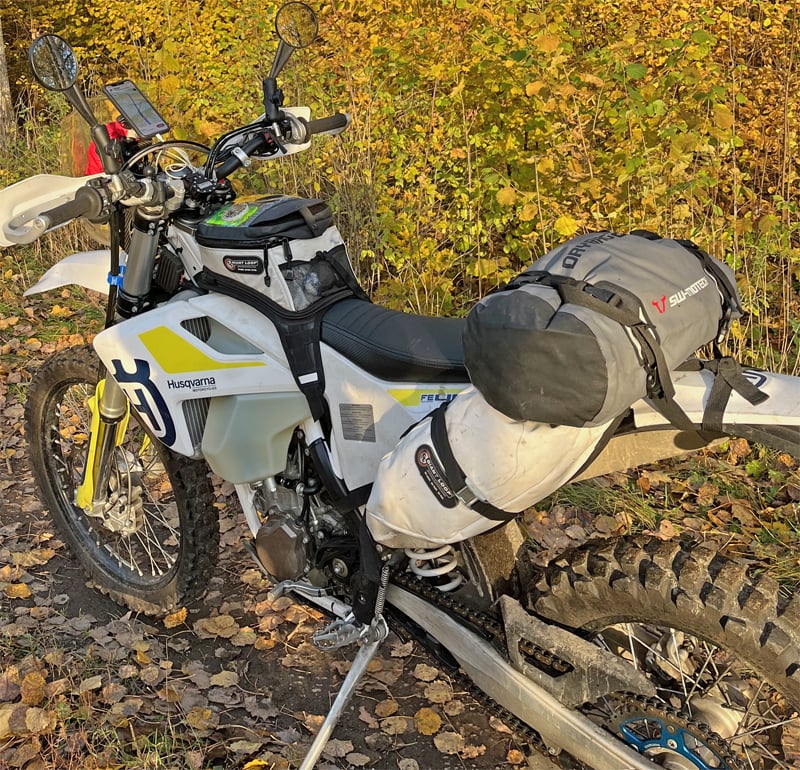 Husqvarna FE 450 stulen i Stockholm