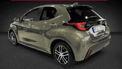 Stöld av Toyota Yaris i Täby