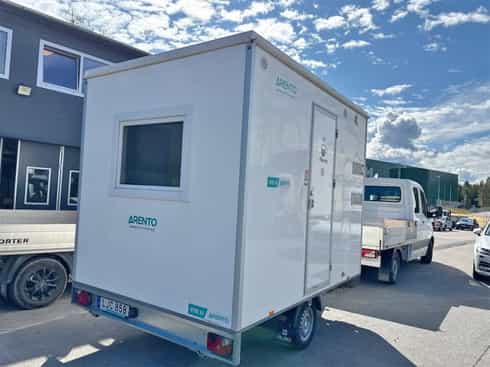 Rastvagn Alro Metal stulen i Gamla stan, Stockholm