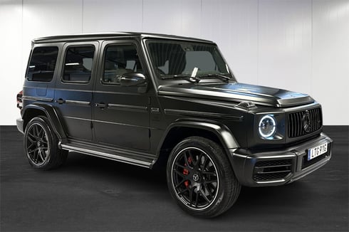 Svart Mercedes Benz AMG G63 stulen i Limhamn, Malmö